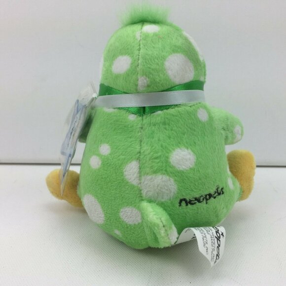 Neopets Series 3 Speckled Bruce Plush Toy Keyquest Virtual Prize Green Yellow - Picture 3 of 12